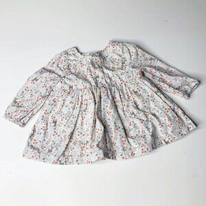 Gymboree Deer & Flowers Print Long Sleeve Blouse